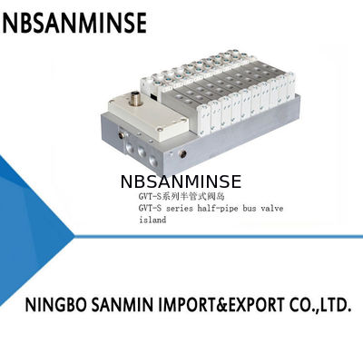 जीवीटी-एस/जीवीटी-एम श्रृंखला आधा-ट्यूब बस वाल्व द्वीप नीचे कनेक्शन बस वाल्व टर्मिनल