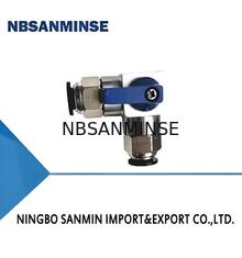 मिनी बॉल हाई प्रेशर न्यूमेटिक सोलेनोइड वाल्व 1000PSI / PN63