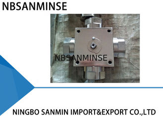 KHB4K कार्बन स्टील बॉल वाल्व जी धागा फोर वे मरीन बॉल वाल्व मैनुअल पावर