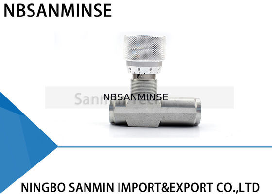 मानक STU हाइड्रोलिक चेक वाल्व G / NPT थ्रेड थ्रोटल चेक वाल्व कार्बन स्टील