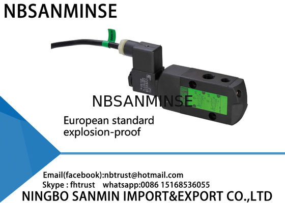 NAMUR551 श्रृंखला वायवीय सोलेनॉइड वाल्व विस्फोट प्रूफ AISCO प्रकार NBR PUR सील