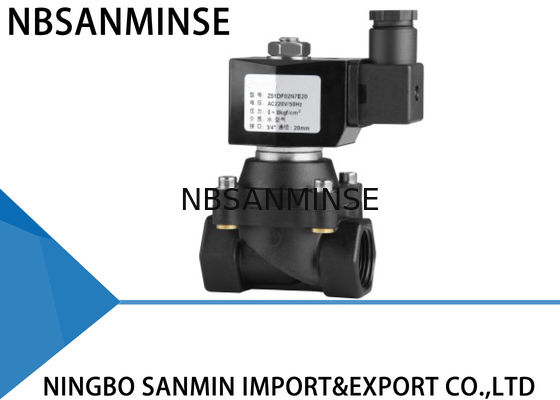 Z5 प्लास्टिक Solenoid वाल्व शून्य दबाव धागा कनेक्शन ISO9001 प्रमाणीकरण