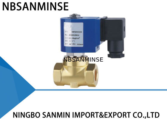 पी 4 मिनी ब्रास / एसएस 316 इलेक्ट्रिक सोलनॉइड वॉटर वाल्व पायलट ऑपरेटेड एक्शन