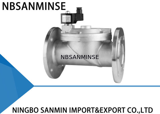 P7 बड़े व्यास सामान्य रूप से खुले Solenoid वाल्व स्टेनलेस स्टील 304/316
