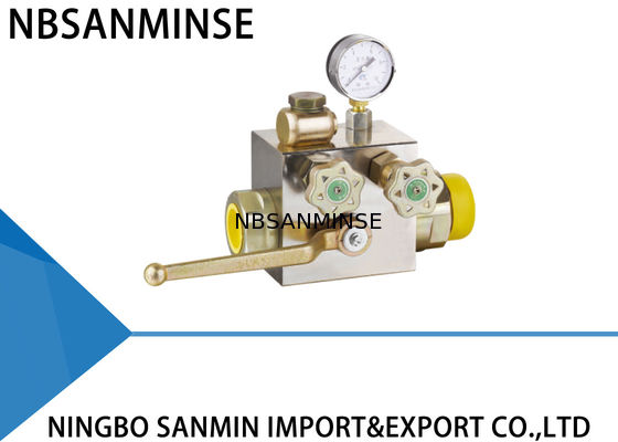 AQF छोटे हाइड्रोलिक सोलनॉइड वाल्व, Accumulator के लिए उच्च सुरक्षा बॉल वाल्व