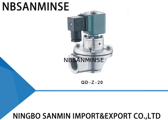एयर डस्ट प्रूफ वाल्व 3/4 "1" पल्स जेट वाल्व न्यूमेटिक टू वे इंडसट्री सीमेंट फैक्ट्री एप्लीकेशन: