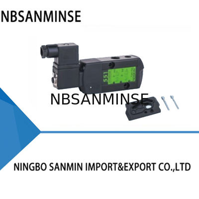 IP65 वाटरप्रूफ NAMUR सिंगल कॉइल सोलेनोइड वाल्व 0.2 - 1.0Mpa 60°C NBR PUR सील