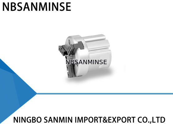 MHSH3 सीरीज पैरेलल टाइप एयर सिलेंडर ग्रिपर 3 फिंगर टाइप थ्रू - होल टाइप