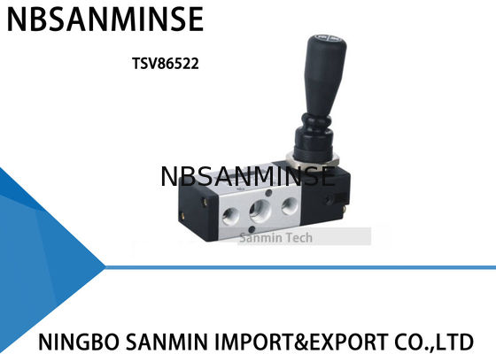 जी 1/4 "लॉक प्रकार वायवीय मैकेनिकल वाल्व हाथ पुल वाल्व दो स्थिति पांच रास्ता दो स्थिति तीन रास्ता