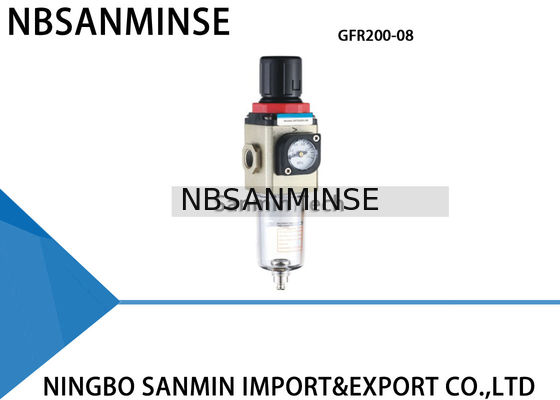 GFR200 GFR400 एक इकाइयाँ फ़िल्टर नियामक स्नेहक Sanmin हवा FRL इकाई