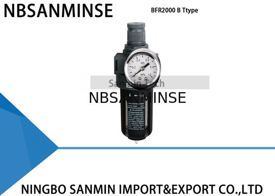 मानक 5um फ़िल्टर नियामक स्नेहक Sanmin AFR2000 BFR2000 एक इकाइयाँ