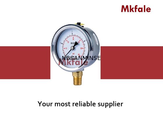 Cr1ed मामले के साथ SM1SP एक टुकड़ा कनेक्शन तरल दबाव गेज