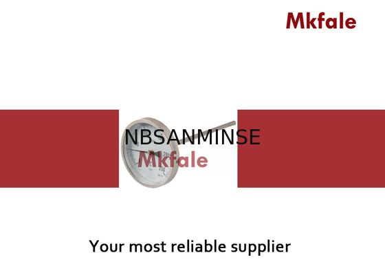 SMWS इकोनॉमिक लिक्विड प्रेशर गेज स्टेनलेस स्टील बायमेटेलिक थर्मामीटर IP43