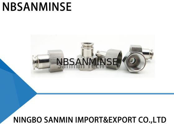 NBSANMINSE SSPCF M5 M6 1/8 1/4 3/8 1/2 SS316L आंतरिक थ्रेड पार्ट्स महिला सीधे