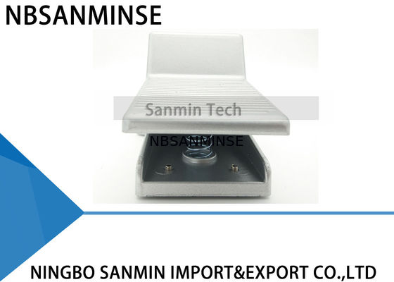 फुट वाल्व 2 स्थिति 5 रास्ता फुट वाल्व पैडल 1/4 जी धागा सीधे वायवीय वायु वाल्व NBSANMINSE FF205-08 संचालित