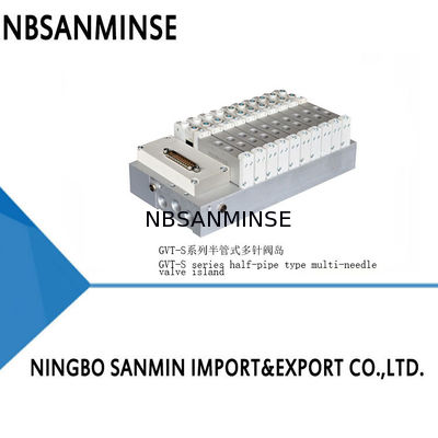 जीवीटी-एस/जीवीटी-एम श्रृंखला आधा-ट्यूब बस वाल्व द्वीप नीचे कनेक्शन बस वाल्व टर्मिनल