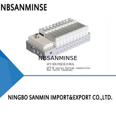 जीवीटी-एस/जीवीटी-एम श्रृंखला आधा-ट्यूब बस वाल्व द्वीप नीचे कनेक्शन बस वाल्व टर्मिनल