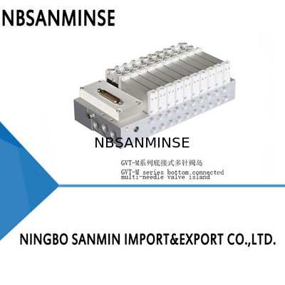 जीवीटी-एस/जीवीटी-एम श्रृंखला आधा-ट्यूब बस वाल्व द्वीप नीचे कनेक्शन बस वाल्व टर्मिनल