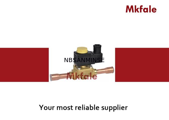 प्रशीतन कंप्रेसर समूह आदि के लिए उच्च प्रदर्शन जल पीतल Solenoid वाल्व