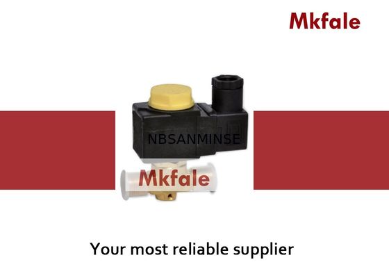प्रशीतन कंप्रेसर समूह आदि के लिए उच्च प्रदर्शन जल पीतल Solenoid वाल्व