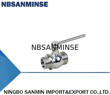 औद्योगिक के लिए 1MPA दबाव 304 स्टेनलेस स्टील गेंद वाल्व