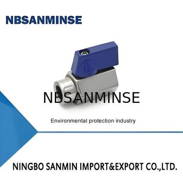 मिनी बॉल हाई प्रेशर न्यूमेटिक सोलेनोइड वाल्व 1000PSI / PN63