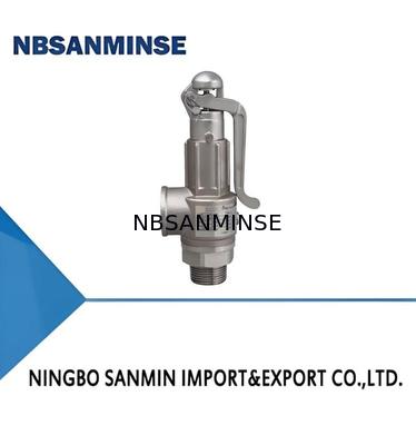 स्टेनलेस स्टील सेफ्टी वाल्व 65बार स्प्रिंग लोडेड ए21 सीरीज