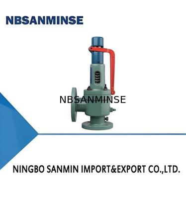 लोहे का पनीमटिक सोलेनोइड सुरक्षा वाल्व 35 बार का दबाव