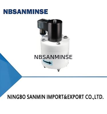 पॉलीटेट्राफ्लोरो इलेक्ट्रोमैग्नेटिक वाल्व पीटीएफई सोलेनोइड वाल्व अधिकतम +120°C तापमान प्रतिरोध 0.01 ̊0.6 एमपीए कार्य दबाव और 1.2 एमपीए संपीड़न शक्ति के साथ