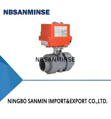 विश्वसनीय प्रदर्शन के लिए 5-50°C कार्य तापमान के साथ कॉम्पैक्ट हाई टॉर्क इलेक्ट्रिक बॉल वाल्व