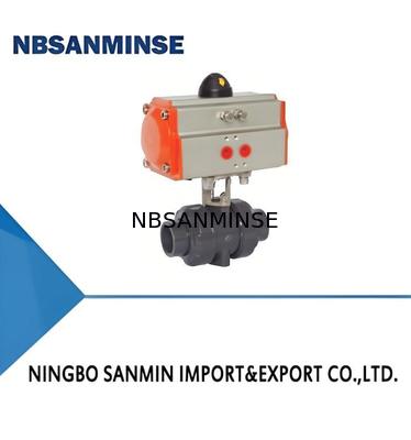 UPVC/CPVC/PPH मध्यम दबाव 1.2MPa और निम्न दबाव 0.035MPa~0.35MPa के लिए विद्युत और वायवीय गेंद वाल्व अनुप्रयोग