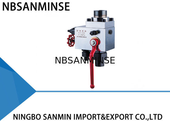 20 / 31.5 एमपीए हाइड्रोलिक एक्युमुलेटर मैनुअल स्टैंडर्ड ओवरफ्लो कंट्रोल वाल्व