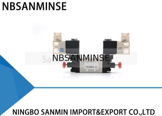 TG358V11 G1 / 8 2 स्थिति 5 रास्ता आंतरिक पायलट प्रकार डोर पंप ट्रक कार डोर सिस्टम के लिए समर्पित वाल्व