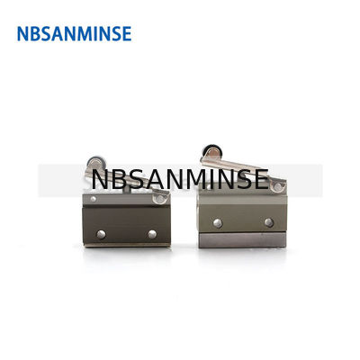 NBSANMINSE V2-M5 V2-1 / 8 2/2 वे एयर मैकेनिकल कंट्रोल वाल्व न्यूमेटिक टू वे रोलर वाल्व ऑटोमेशन लाइन