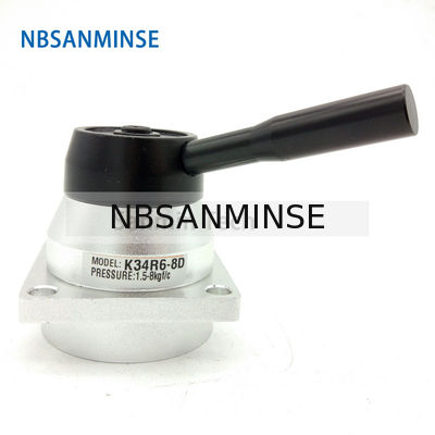 NBSANMINSE K34R6 G1 / 4 "हाथ स्विचिंग वाल्व ड्राइंग वाल्व यांत्रिक वायवीय मैनुअल वाल्व G 1/4 धागा