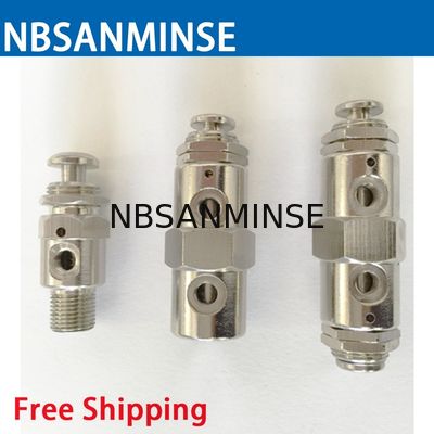 NBSANMINSE 2P 31P 3P 41P 4P 4P 4PP मिनी चेंज वाल्व M5 G 1/8 मैकेनिकल वाल्व वायवीय वाल्व उच्च गुणवत्ता