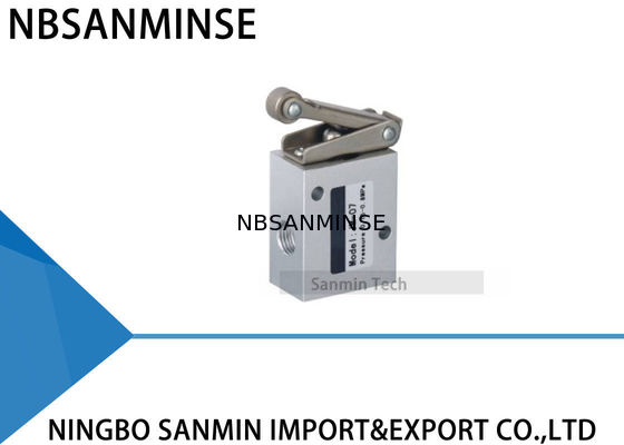 जेएम श्रृंखला 1/4 मैकेनिकल वाल्व वायवीय स्टॉप प्रकार मैकेनिकल वाल्व शटऑफ वाल्व थ्रॉटल वाल्व दो स्थिति तीन रास्ता