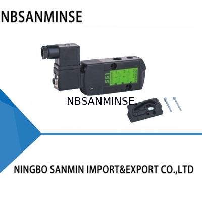 IP65 वॉटरप्रूफ नामुर सिंगल कॉइल सोलेनॉइड वाल्व 0.2 - 1.0Mpa 60°C NBR PUR सील NBSANMINSE