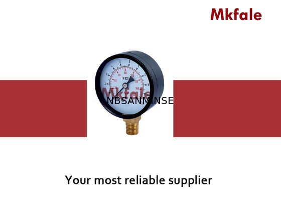 SMTB स्टेनलेस स्टील लिक्विड प्रेशर गेज ब्लैक स्टील केस G / NPT / अन्य थ्रेड