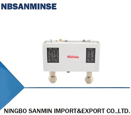 NBSANMINSE PC58 G NPT 1/4 UF7/16 M12X1.25 एक स्विच में दो दबाव सेट बिंदुओं के साथ हवा पानी में दोहरे दबाव स्विच